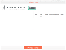 Tablet Screenshot of medicalcentersrl.com